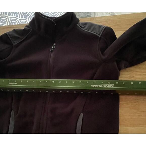 LL Bean Jacket PolarTec Colorblock Zip Up Zip Pocket Windblock Outdoors Small - Picture 4 of 6